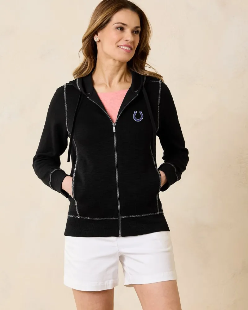 Tommy Bahama NFL Tobago Bay Full-Zip Hoodie indianapolis_colts New