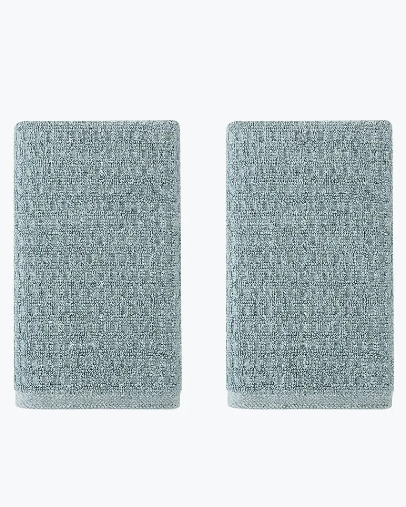 Tommy Bahama Northern Pacific 2-Piece Hand Towel Set Blue Sale
