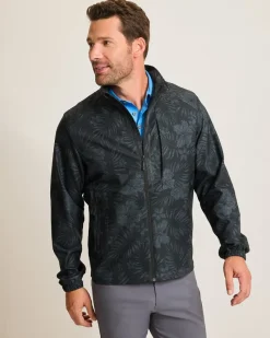 Tommy Bahama On Par Hibiscus Drive Jacket Black Discount