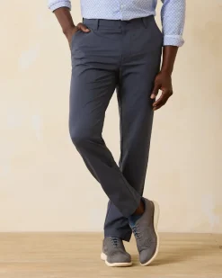 Tommy Bahama On Par IslandZone® Flat-Front Pants Belmont Blue Discount