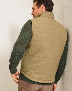 Tommy Bahama Pacific Grove Reversible Vest British Bourbon Sale