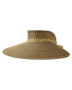Tommy Bahama Packable Everyday Full Coverage Visor Mixed Black Outlet