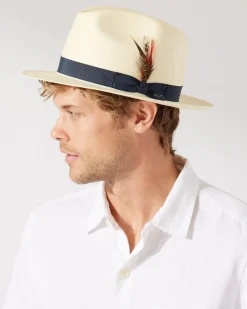 Tommy Bahama Packable Litestraw® Hanson Hat Natural/Blue