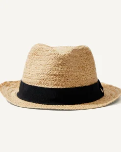 Tommy Bahama Palm Springs Fedora Hat Natural Best