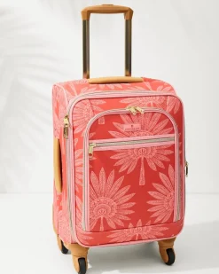 Tommy Bahama 20-Inch Rolling Suitcase Palmetto Frond