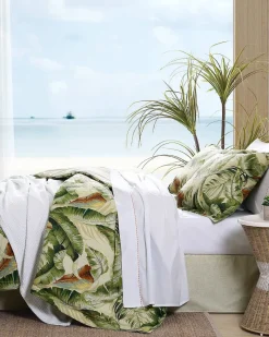 Tommy Bahama Palmiers California King Comforter Set Green