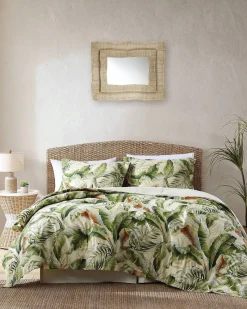 Tommy Bahama Palmiers King Comforter Set Green Best