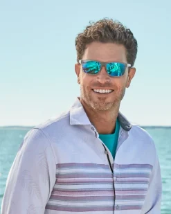 Tommy Bahama Pokowai Arch Sunglasses by Maui Jim® Grey Outlet