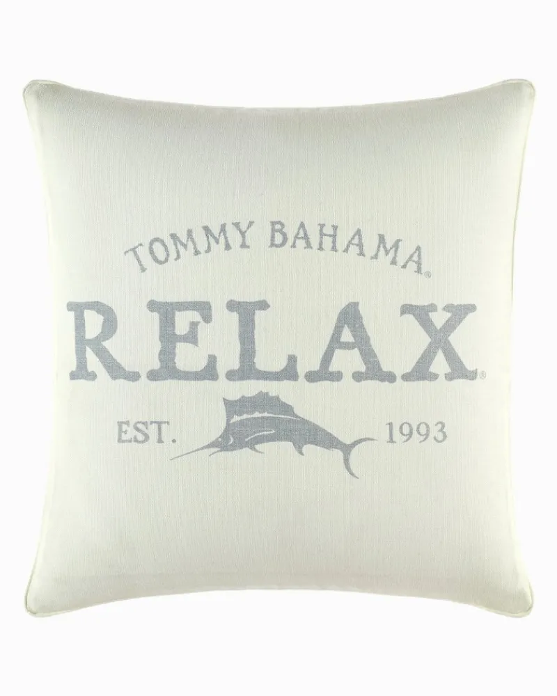 Tommy Bahama Relax Decorative Pillow Grey Hot