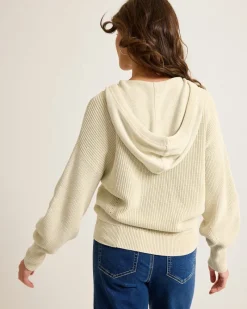 Tommy Bahama Salt Wash Hooded Sweater Bleached Sand Outlet