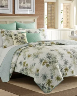 Tommy Bahama Serenity Palms Full/Queen Quilt Blue