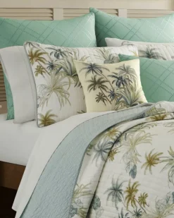 Tommy Bahama Serenity Palms Full/Queen Quilt Blue