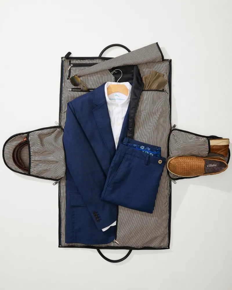 Tommy Bahama Siena 2-in-1 Garment Duffel Bag Navy Sale