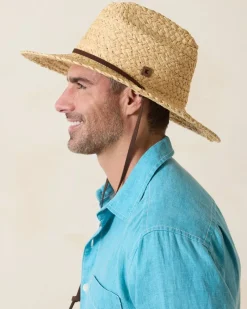 Tommy Bahama Strahan Surf Hat Natural Hot
