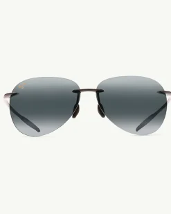 Tommy Bahama Sugar Beach Sunglasses by Maui Jim® Gloss Black Clearance