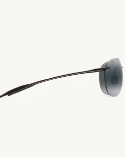 Tommy Bahama Sugar Beach Sunglasses by Maui Jim® Gloss Black Clearance