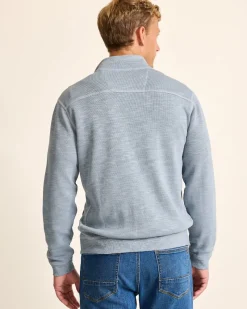 Tommy Bahama Tobago Bay Full-Zip Sweatshirt Iced Slate Sale