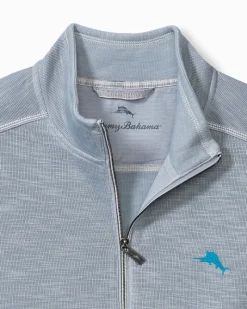 Tommy Bahama Tobago Bay Full-Zip Sweatshirt Iced Slate Sale