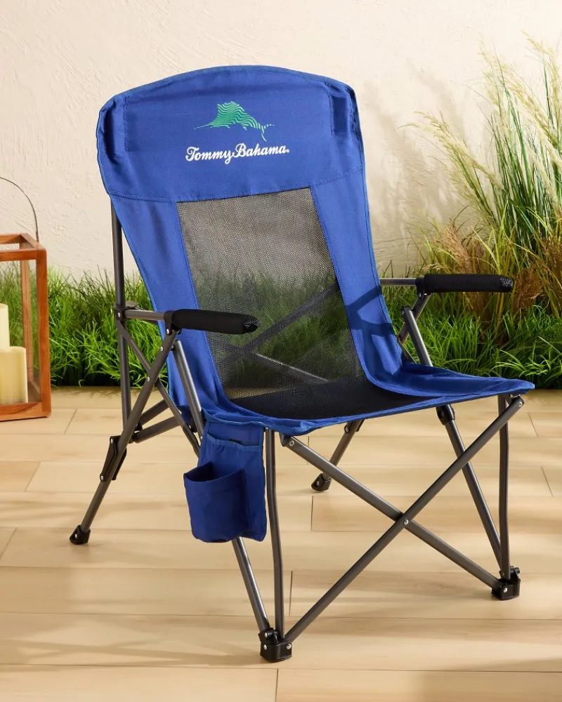 Tommy Bahama Champion's Chair Navy Hot