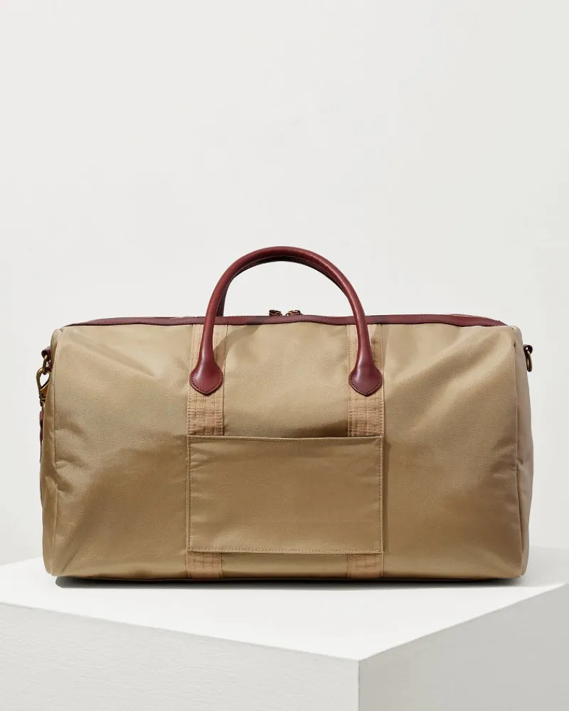 Tommy Bahama Nylon Duffel Bag Khaki Clearance