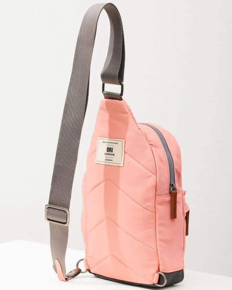 Tommy Bahama Willesden Peach Sling Bag Punch Outlet