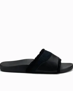 Tommy Bahama Women's OluKai® Ho'ala Slide Slippers Black Hot