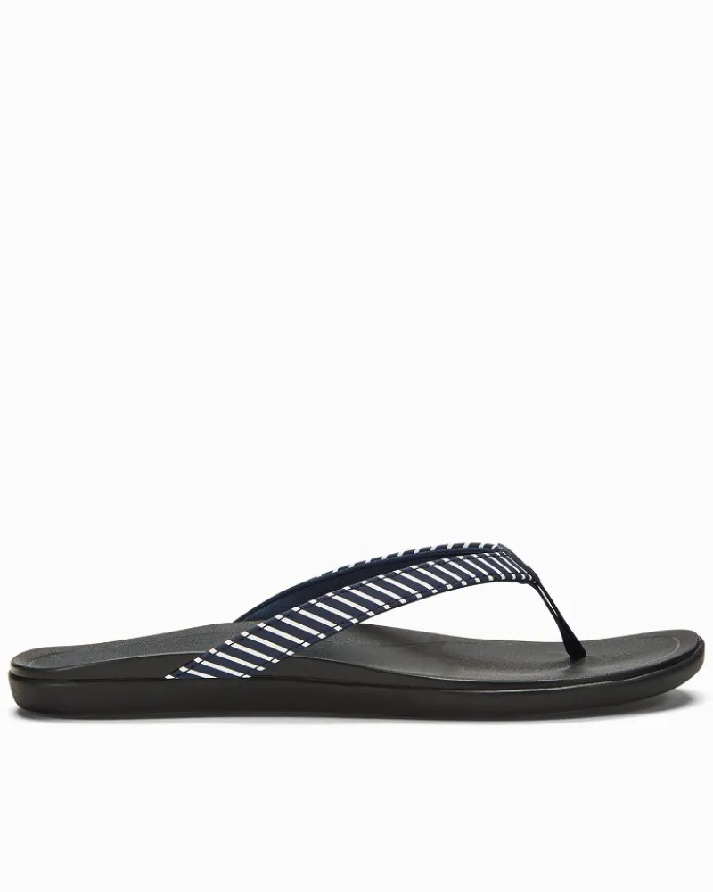 Tommy Bahama Women's OluKai® Ho'ōpio Sandals Trench Blue Outlet
