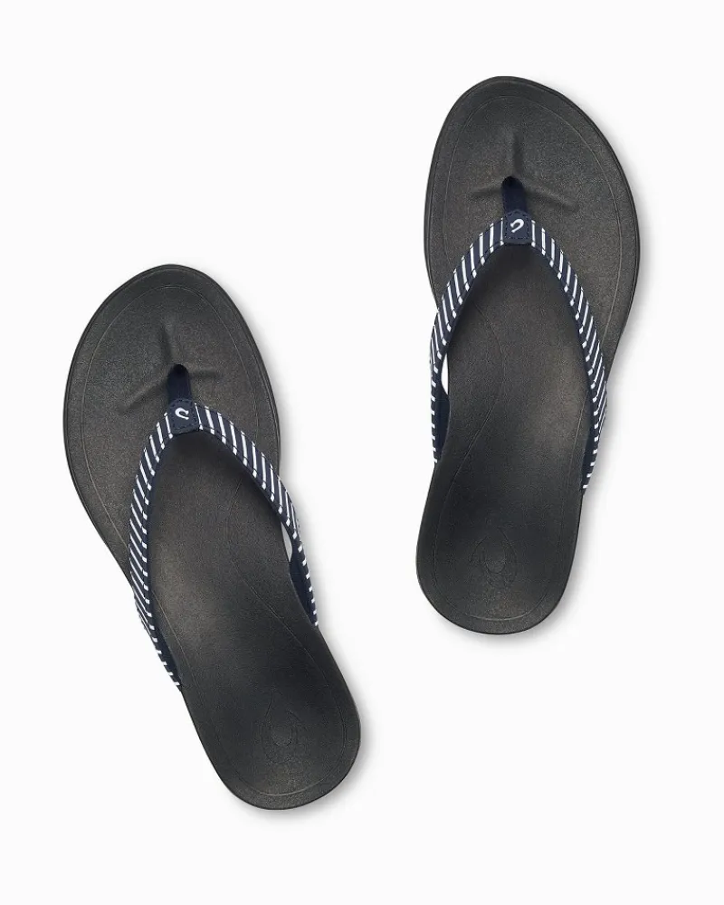 Tommy Bahama Women's OluKai® Ho'ōpio Sandals Trench Blue Outlet
