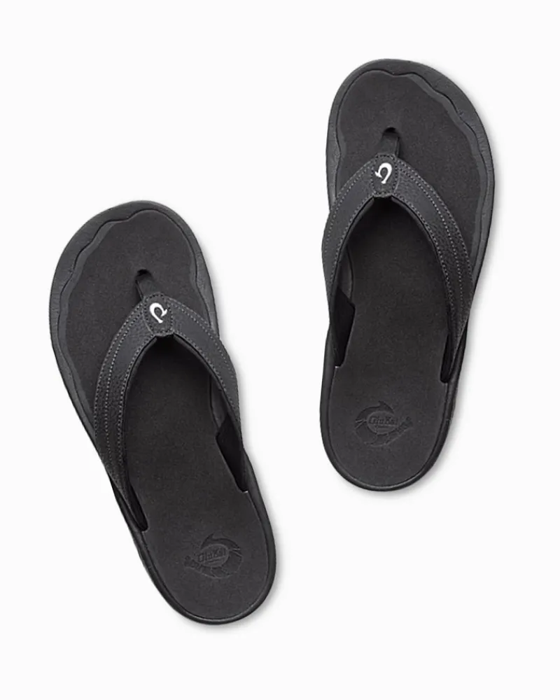 Tommy Bahama Women's OluKai® 'Ohana Sandals Black New