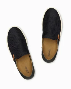 Tommy Bahama Women's OluKai® Pehuea Slip-On Shoes Black Discount
