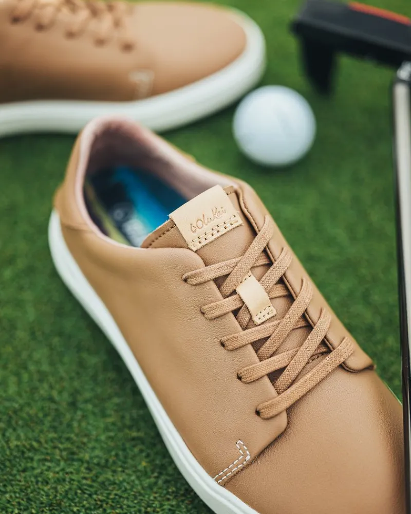 Tommy Bahama Women's OluKai® Wailea Golf Shoes Tan Sale