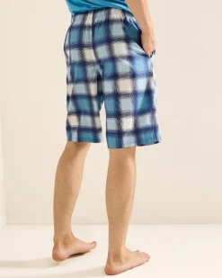 Tommy Bahama Woven Pajama Shorts Ancient Ivory New